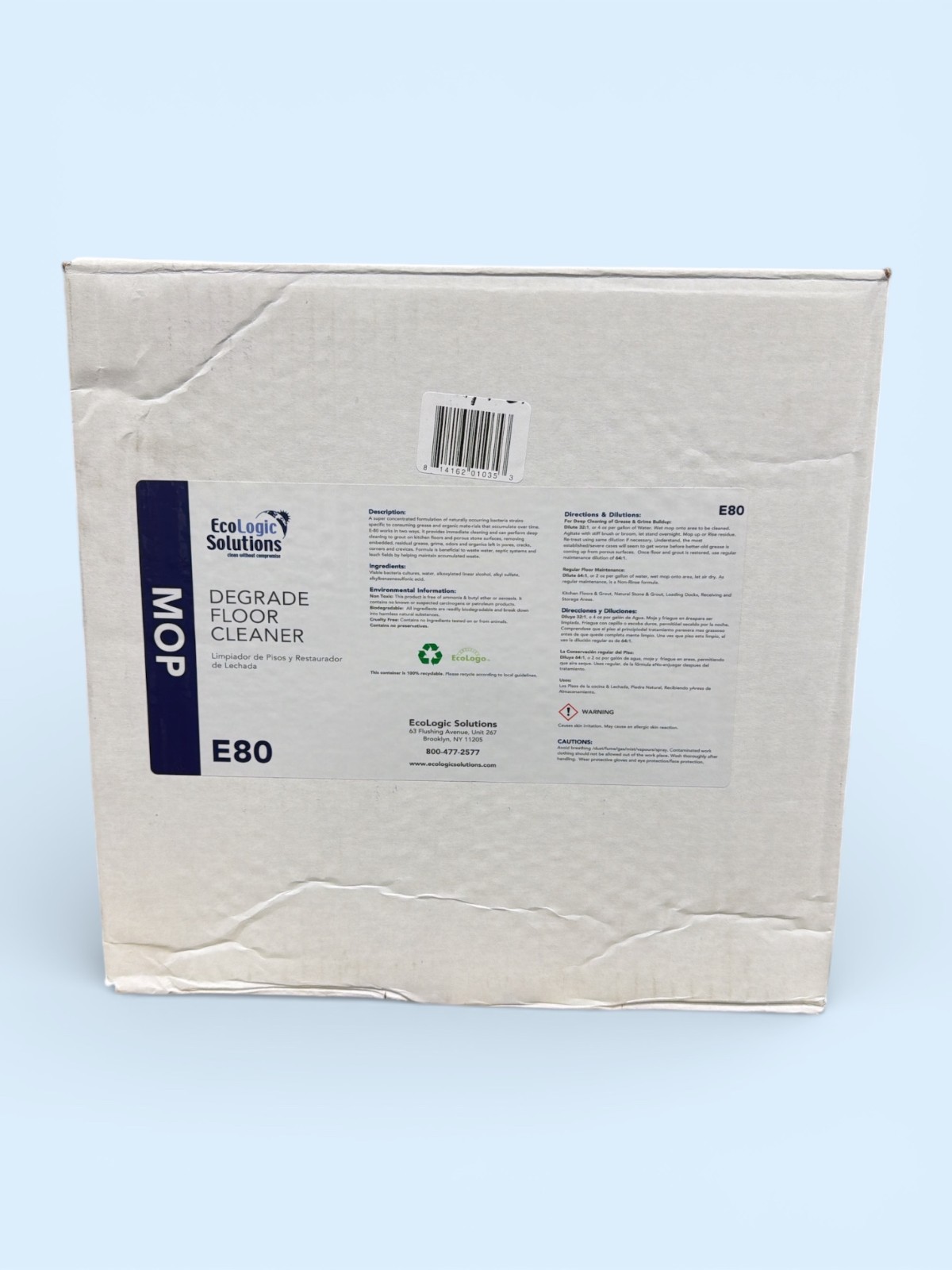 Floor Cleaner Degrade E80 Cs 4/1gl