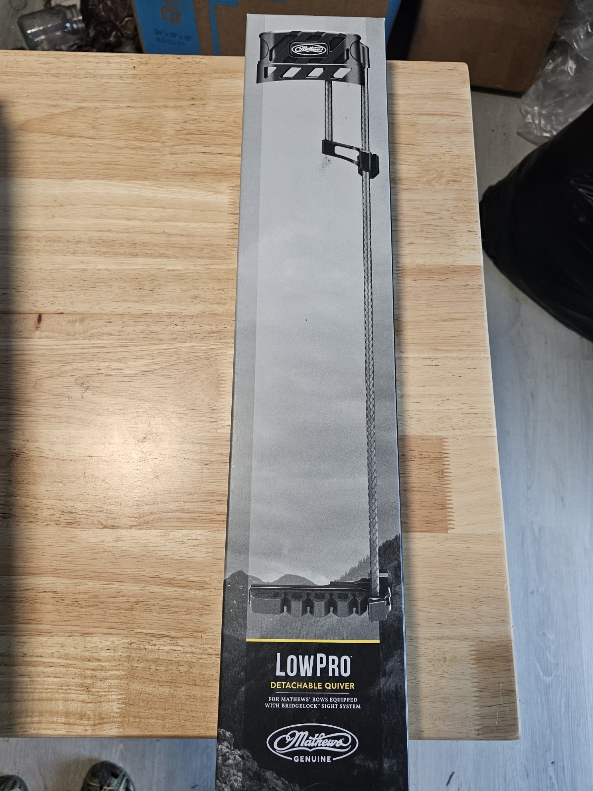 NEW Mathews Low Pro series Detachable 5 Arrow Quiver- Ambush Green Finish-LowPro