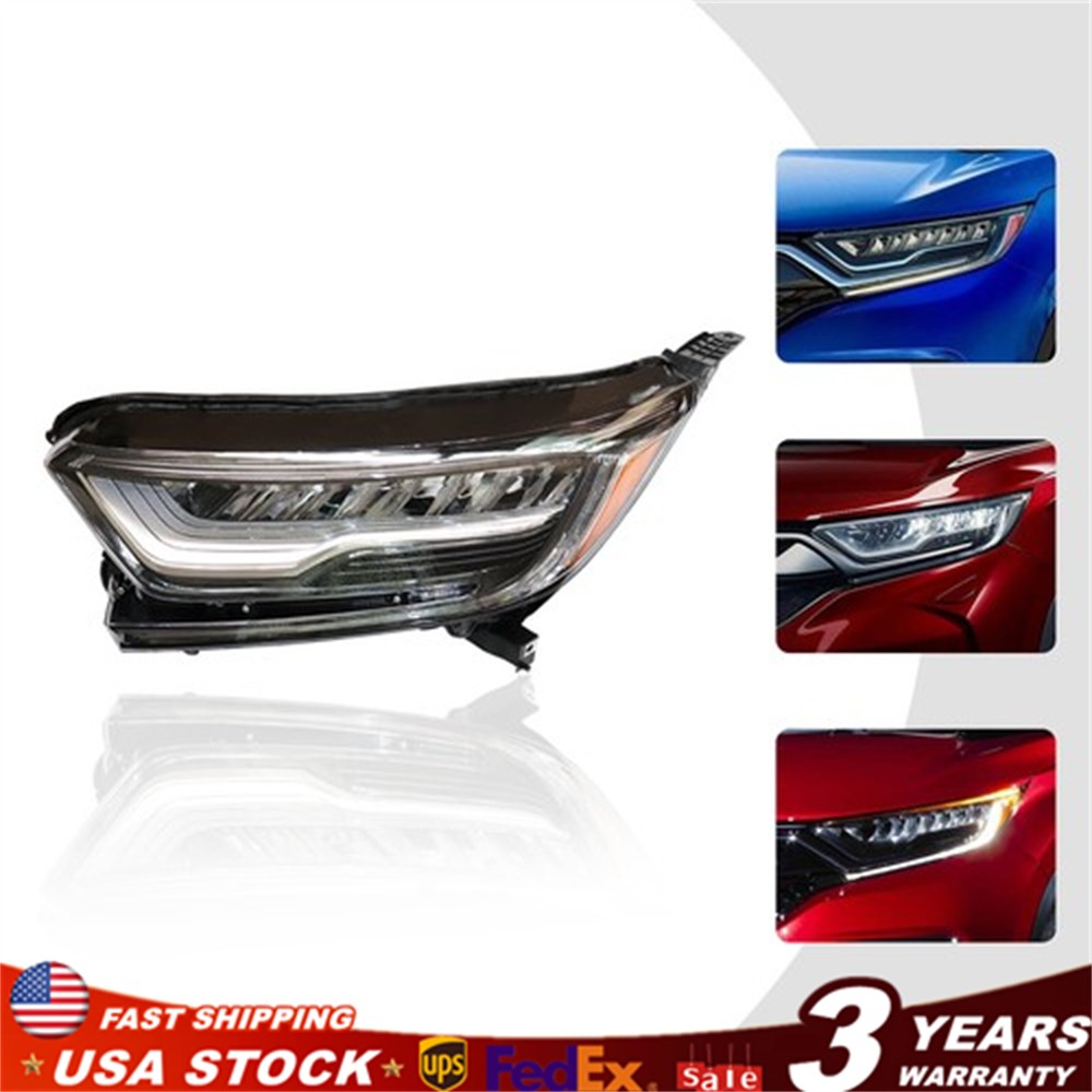 Left For 2017-2021 Honda CRV Touring Full LED Headlight Headlamp LH Driver Side