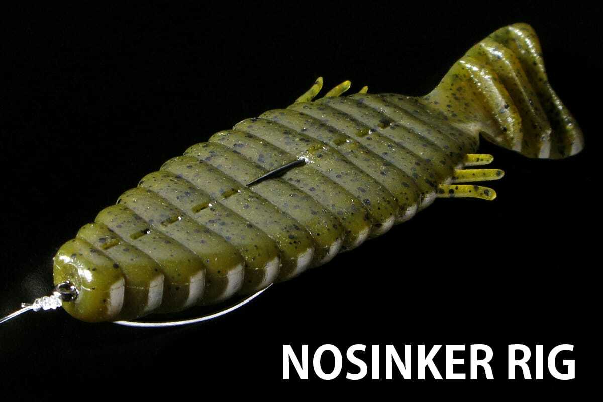 Deps Bull Flat Creature Bait - Choose Size / Color