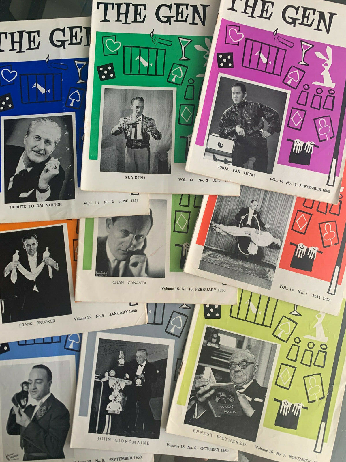 THE GEN MAGIC MAGAZINE-Individual Issues
