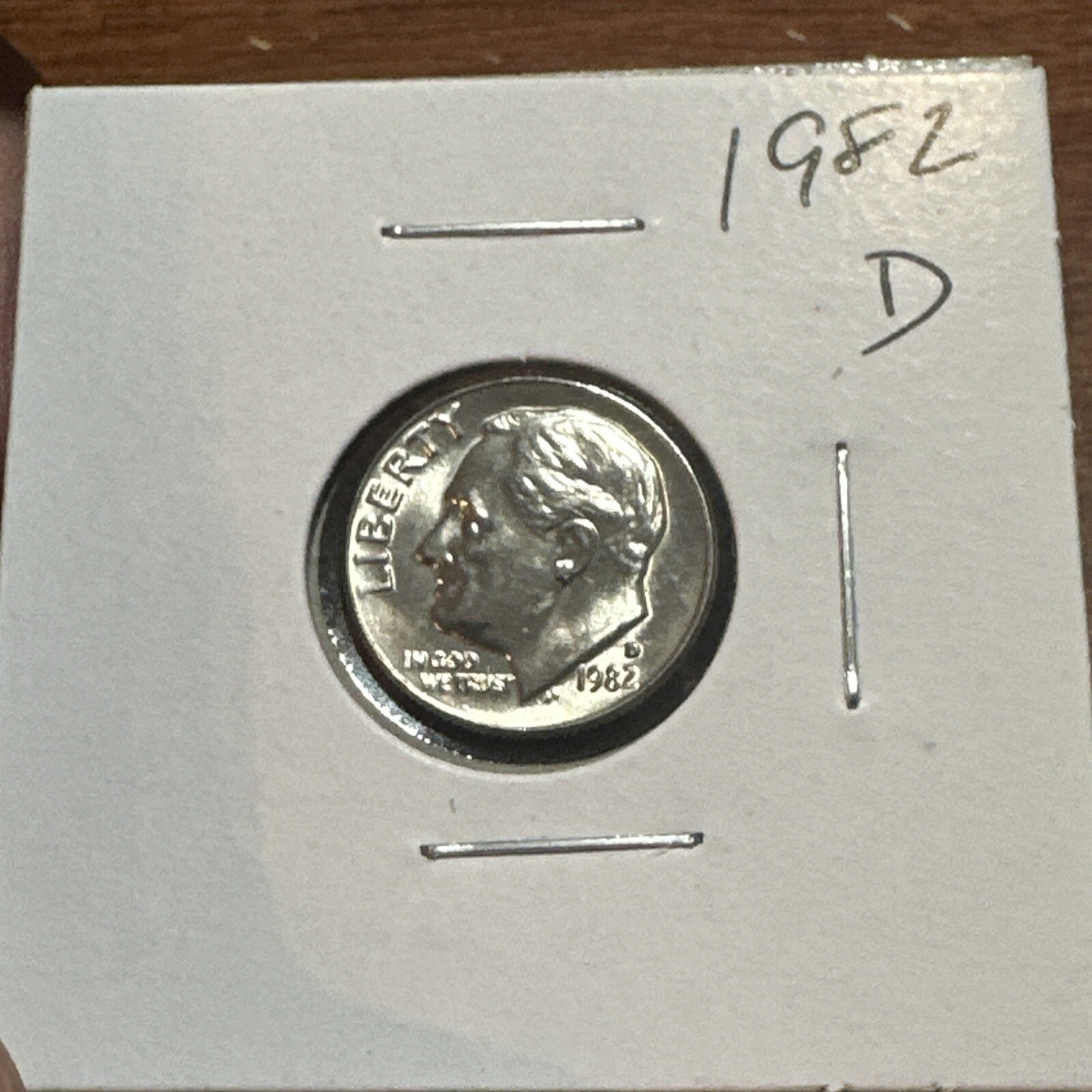1982 D Roosevelt Dime  BU US Coin Free Shipping