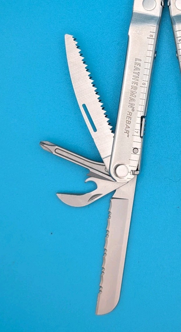 Leatherman Rebar Multi-Tool! Stainless! With Sheath!