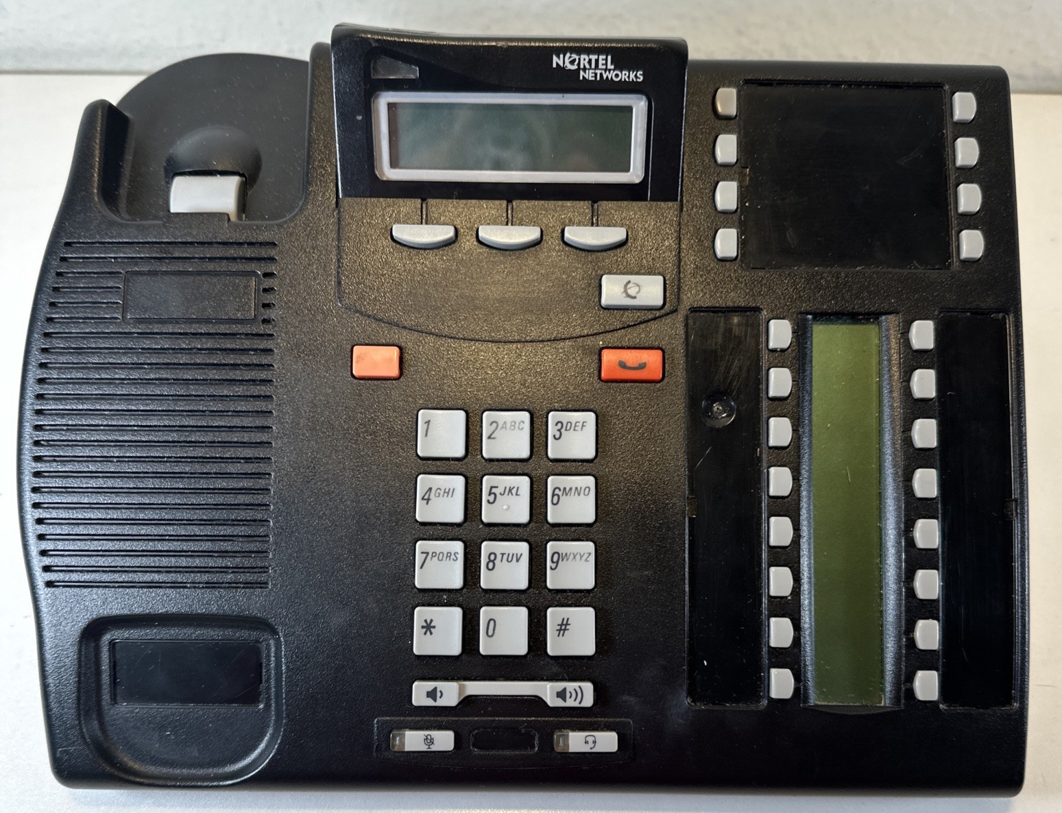 Nortel Networks T7316E Display Phone (Charcoal) , No Hand Piece.