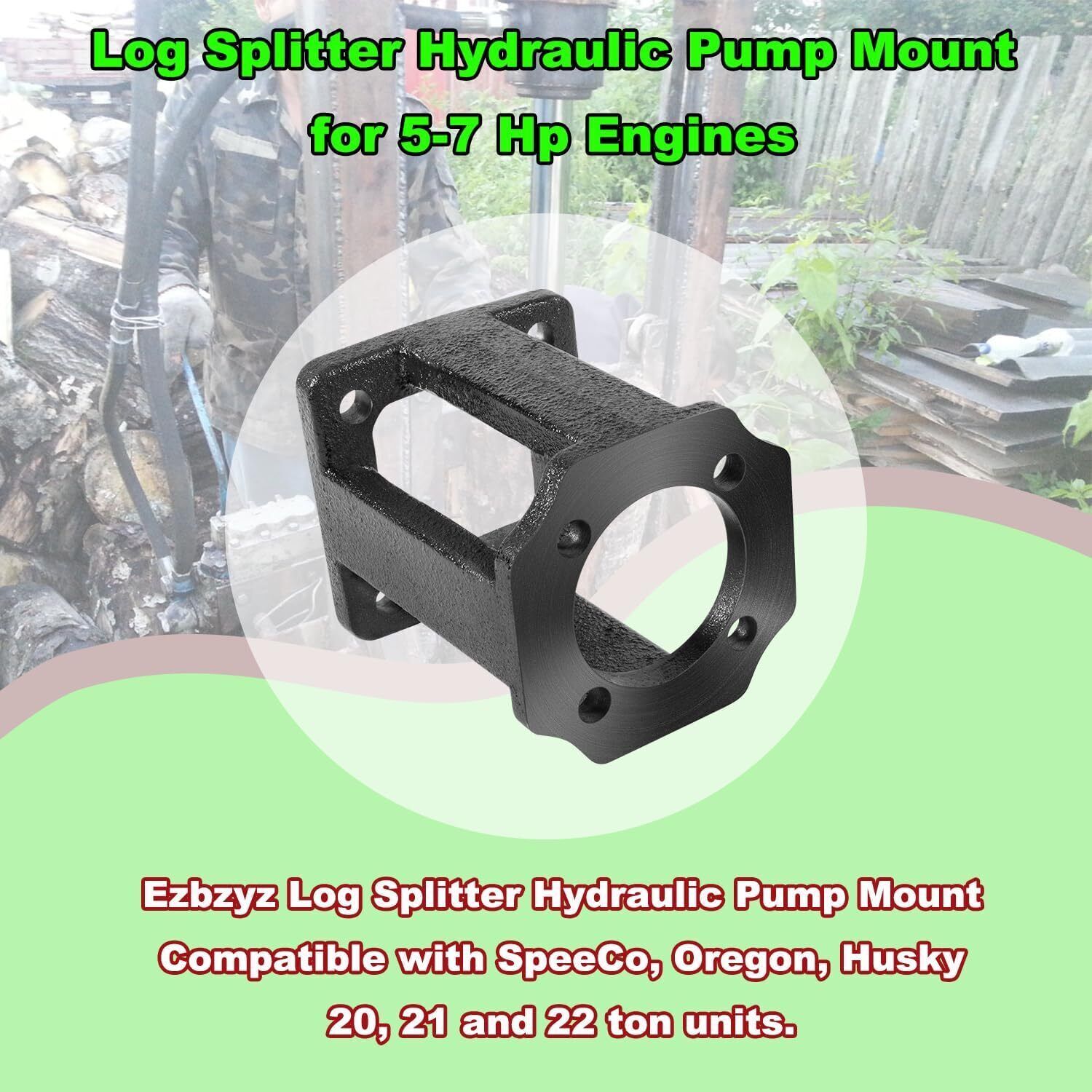 for 5-7 Hp Engines Log Splitter Hydraulic Pump Mount Replacement Brackets
