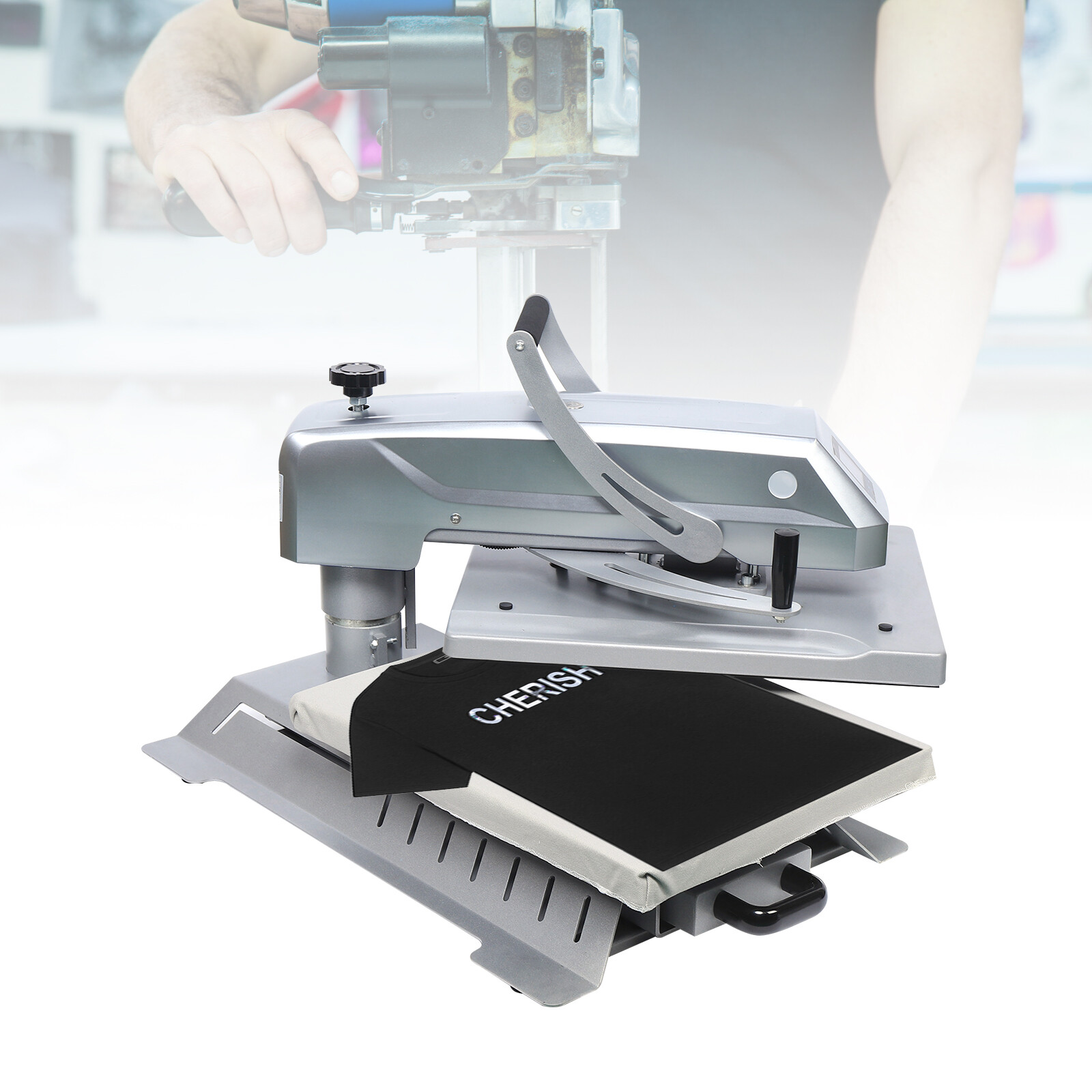 Hot Press Printing Machine Pattern Transfer Printer For T-shirts And Mugs, Etc