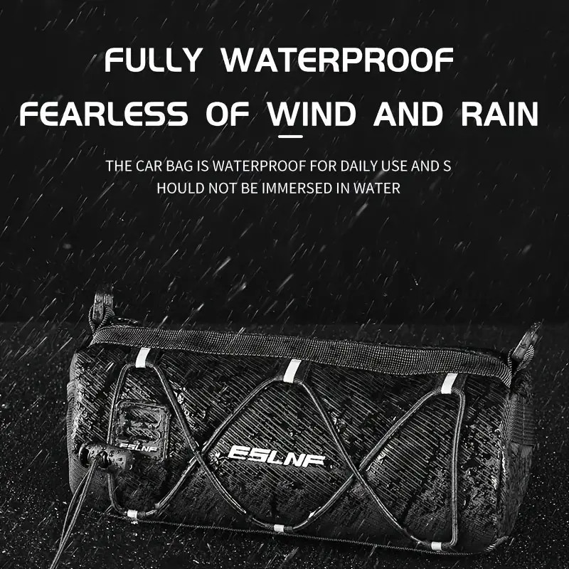 Waterproof Handlebar Bag Road-Bike MTB Front Tube Bag Multifunctional Portable