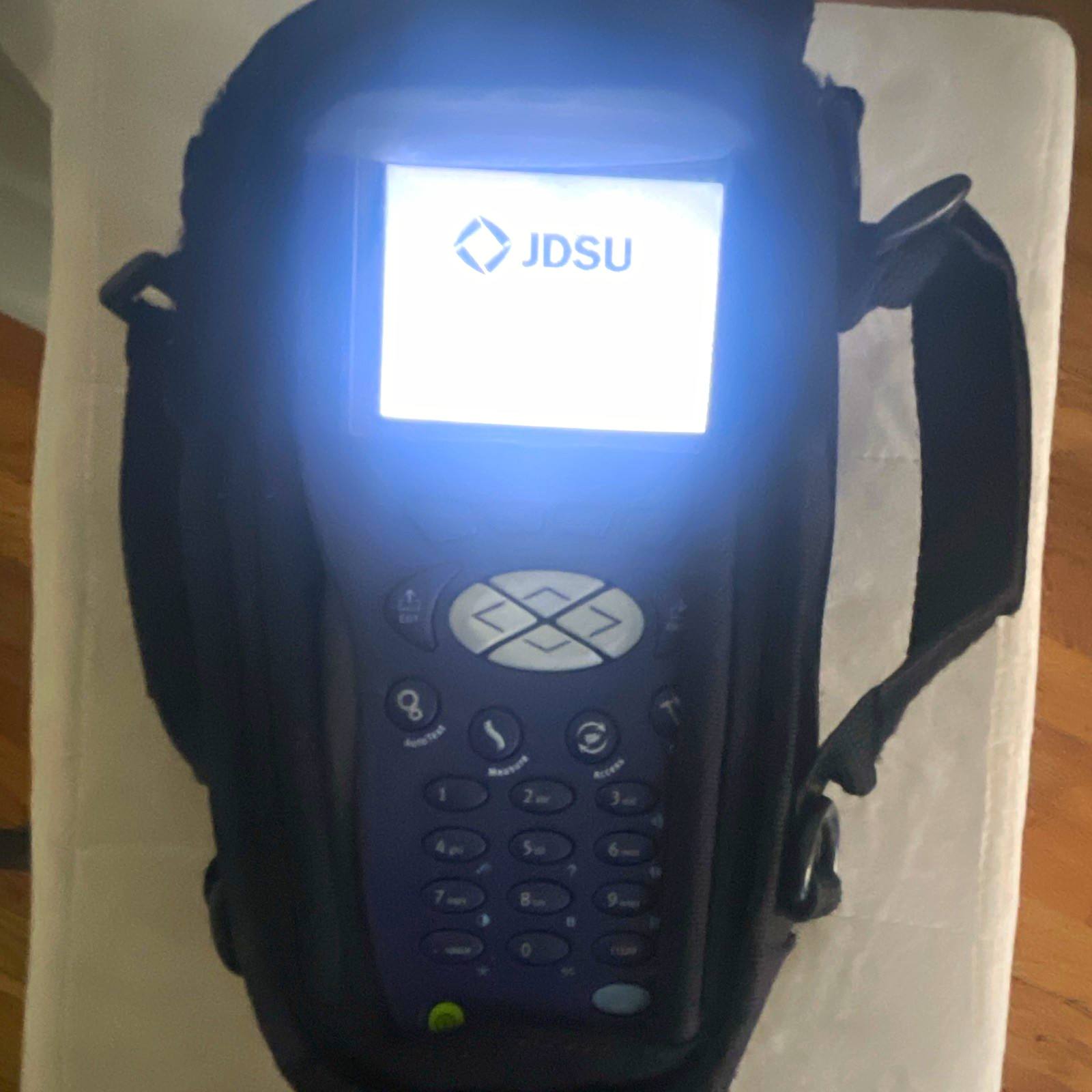 JDSU HST-3000 Handheld Cable Tester Field Test Unit with Carry Case