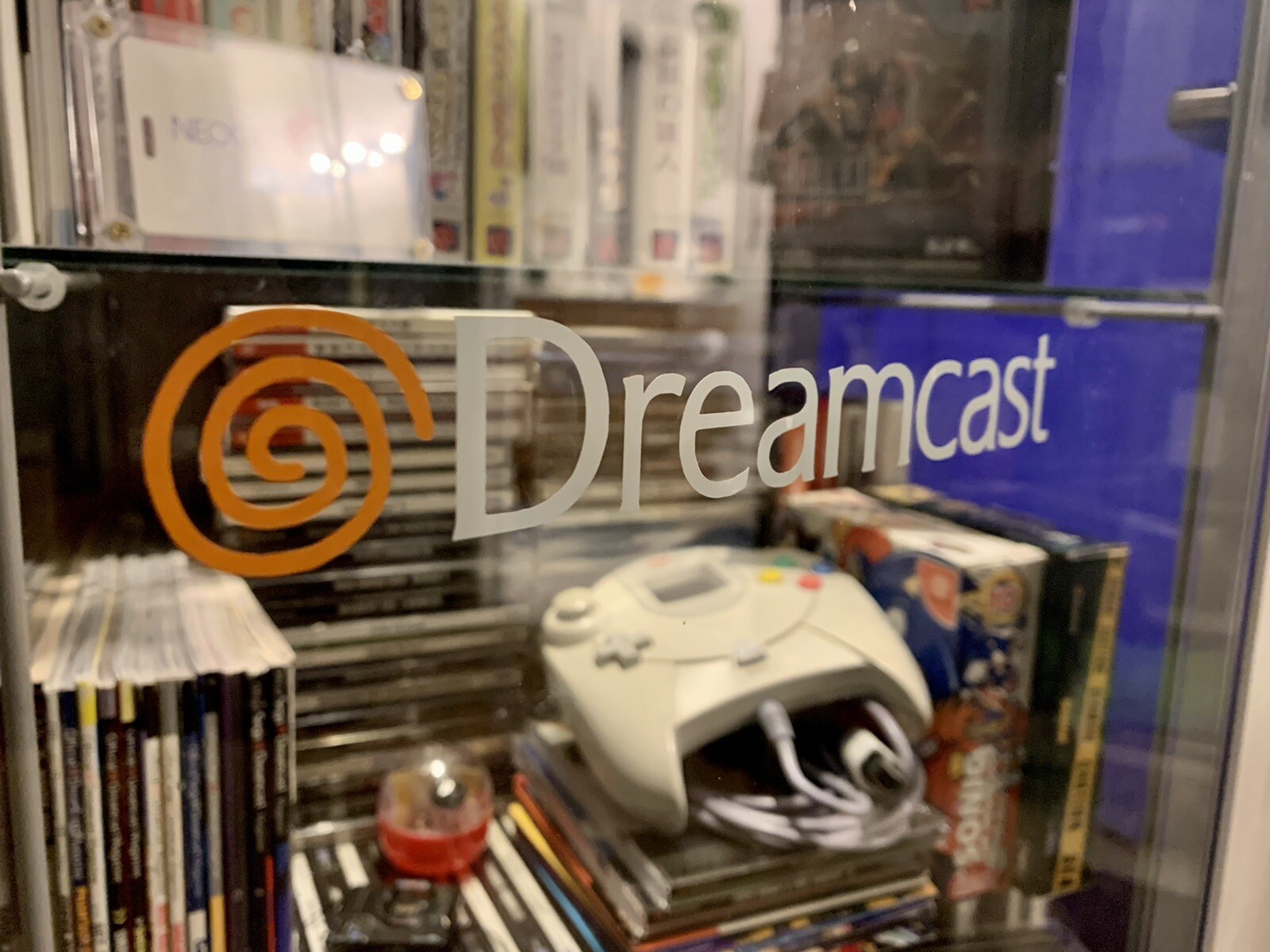 sega dreamcast vinyl decal