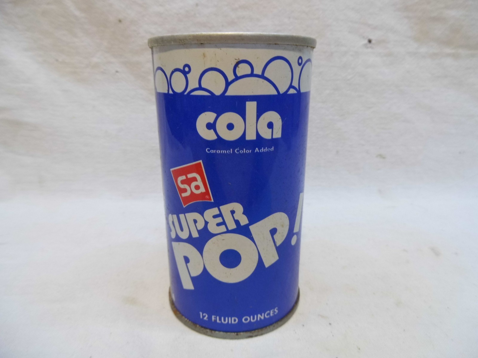 SA COLA SUPER POP SODA CAN~CONTRACT BEVERAGES, ST PAUL, MINN #32