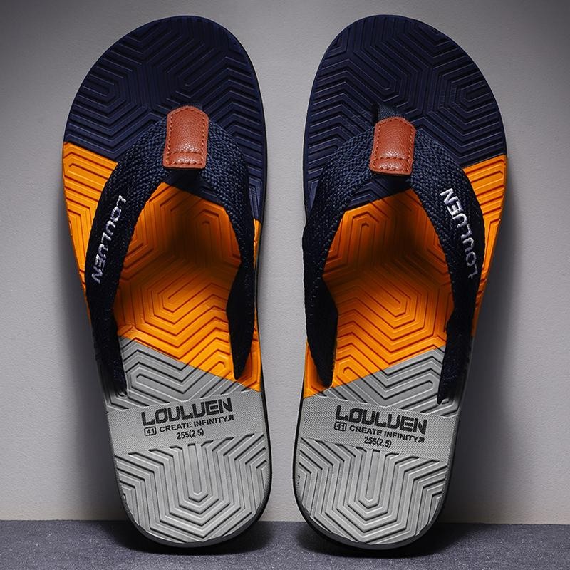 Men's Summer Flip Flops Breathable Casual Beach Slippers Sandal Outdoor Hot Sale