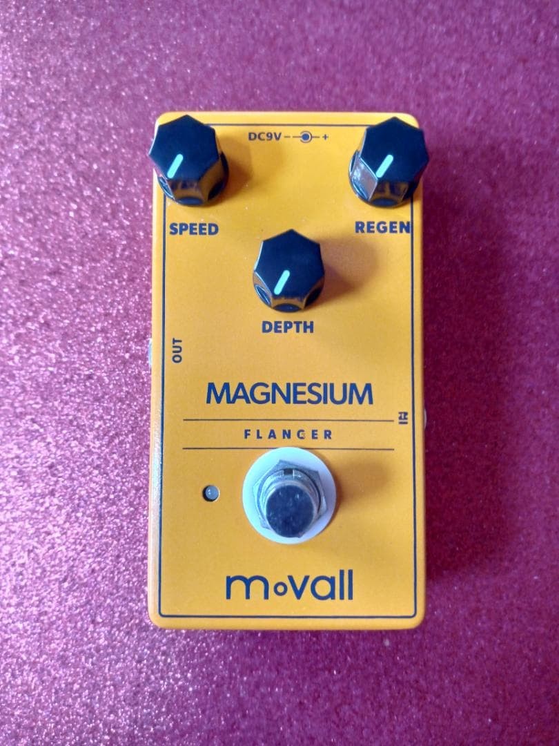 Movall Audio MAGNESIUM FLANGER Flanger Effect Pedal