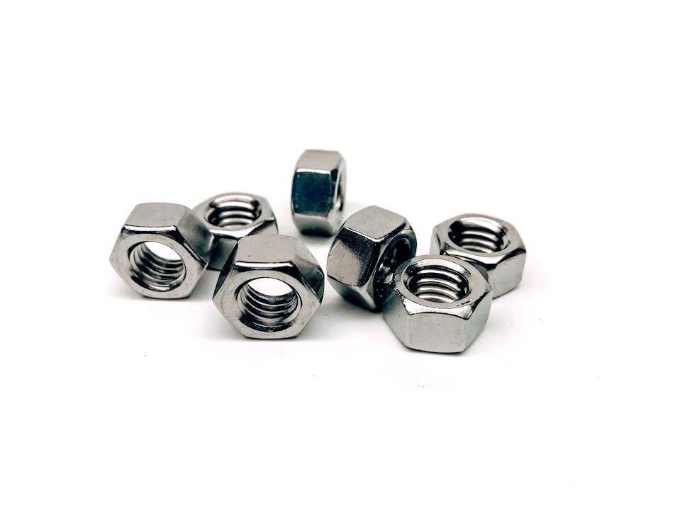 (25 Pack) Lawson 3/8"-16 Hex Nut 18-8 Stainless Steel 91107