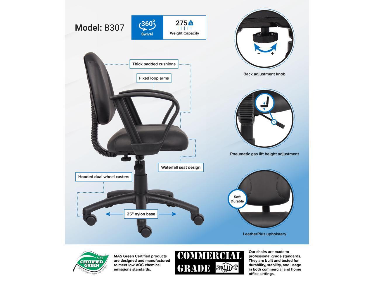 BOSS Office Products B307 Task Chairs