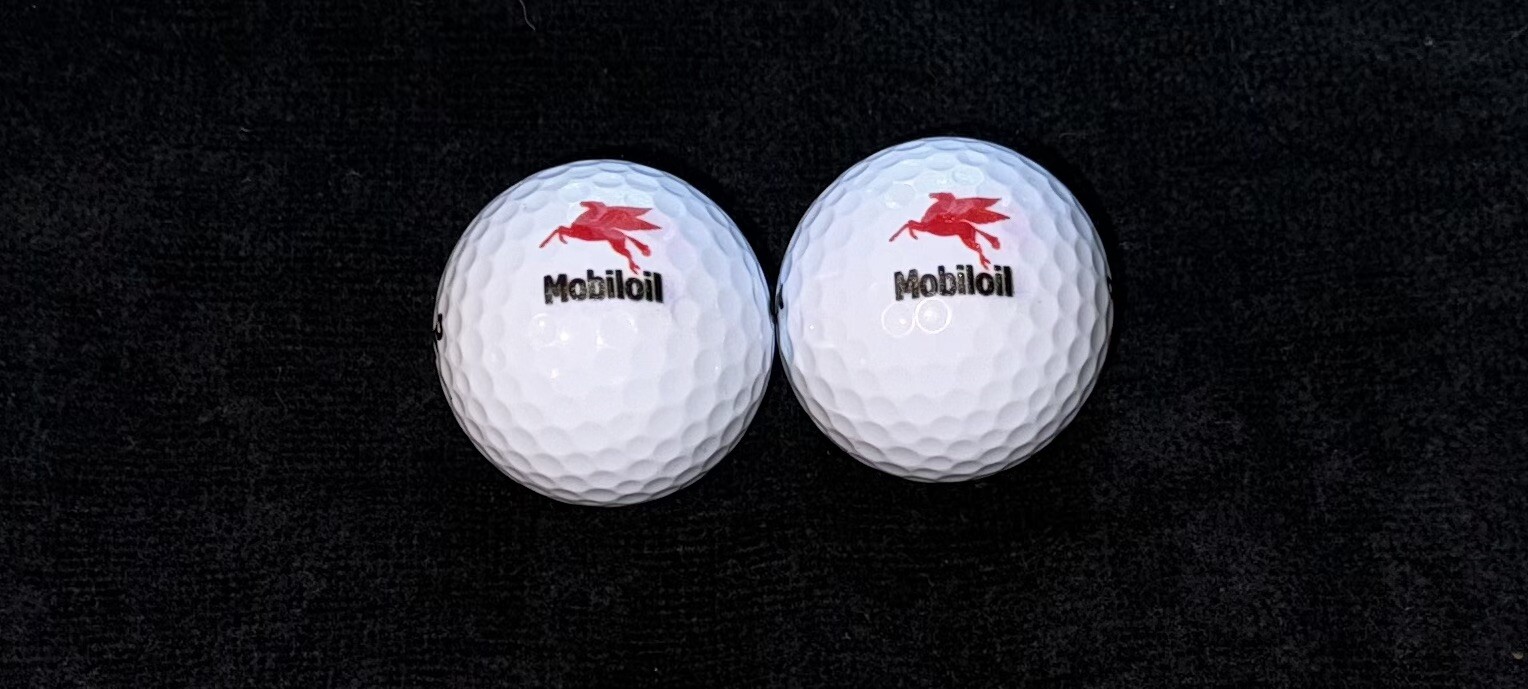Pegasus Mobil Oil Golf Balls