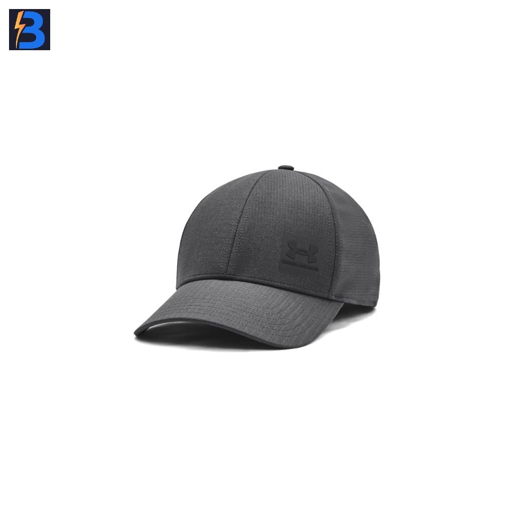 Under Armour Men's Iso-Chill ArmourVent Stretch Fit Hat, Castlerock, Large/XL