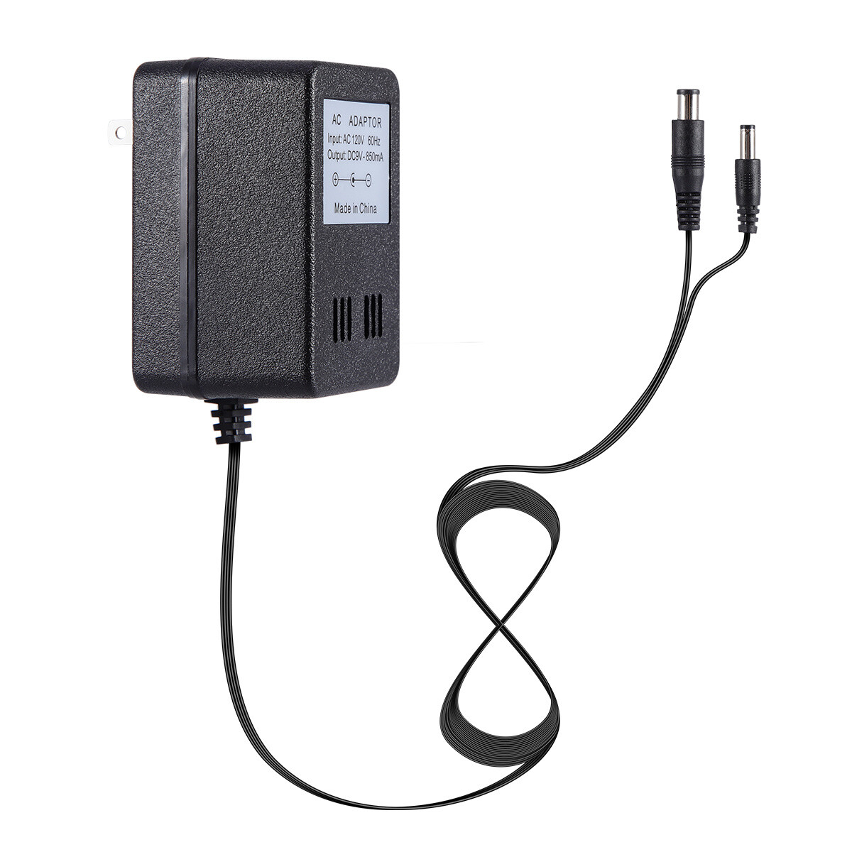 AV RCA Audio+AC Cable Power Supply Adapter Cord For Super Nintendo SNES Game Set