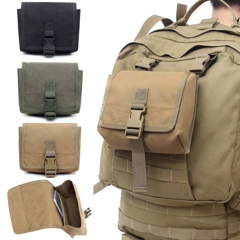 Tactical MOLLE Pouch Waist Pack Accessory Bag Outdoor Storage Bag Utility Pocket