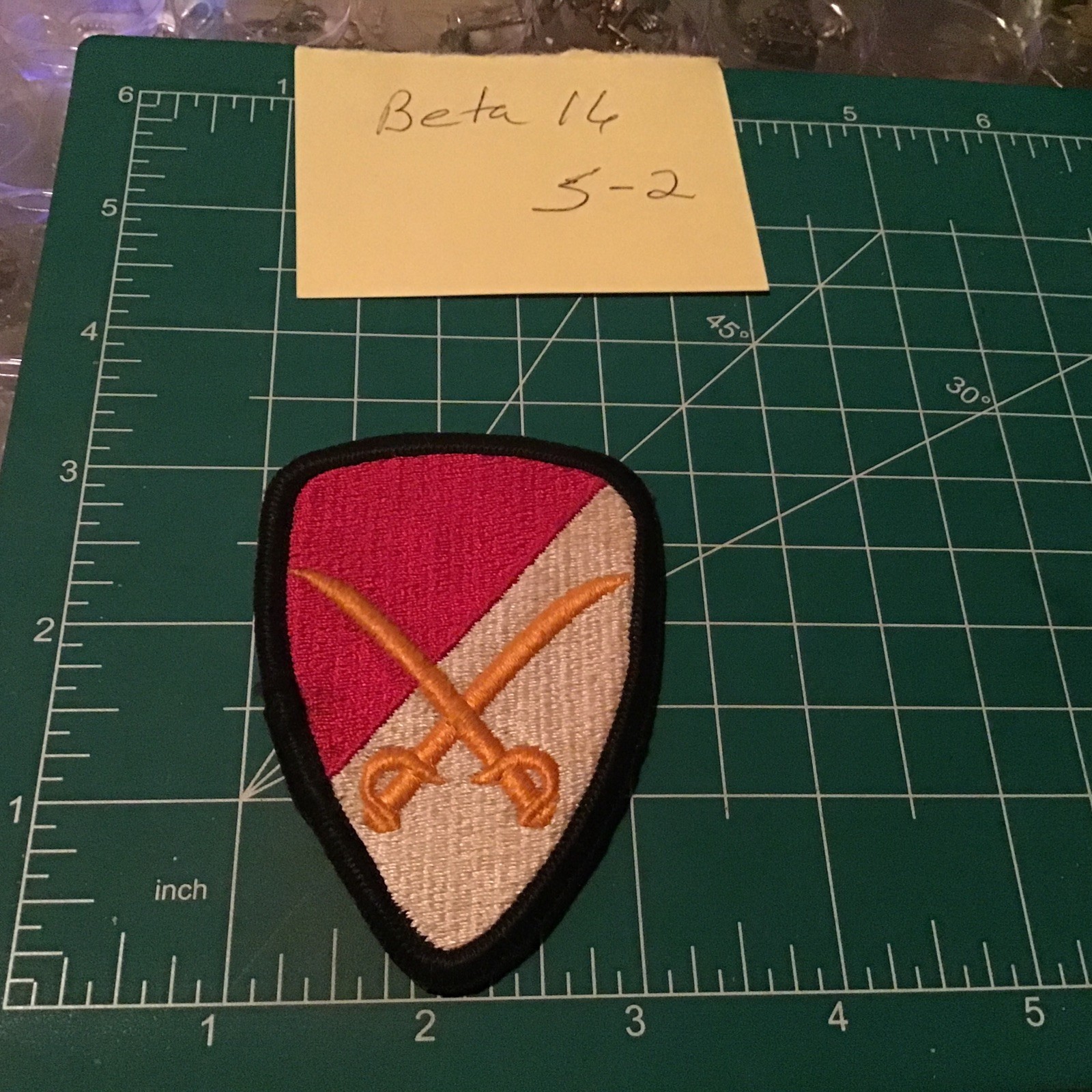 US ARMY PATCH US 6th CAVALRY BRIGADE - SEW ON NOS