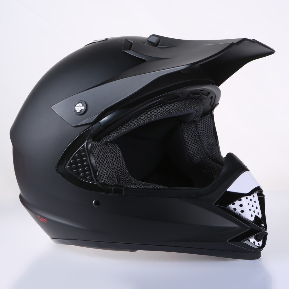 Motocross Helmet CMX "Harrier" Matte Black Motorcycle Helmet Moto-X Size S-XXL