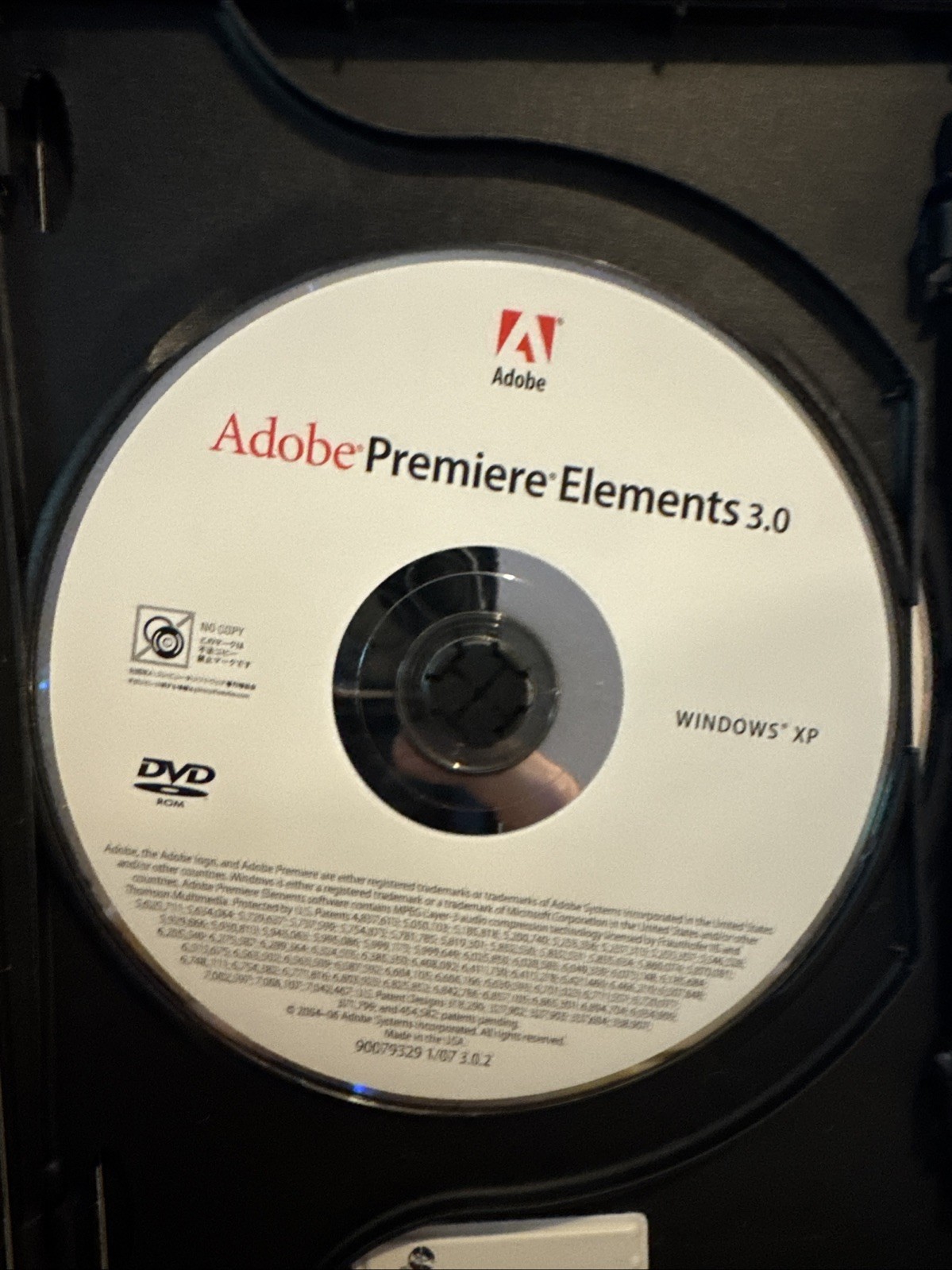 Adobe Photoshop Elements 5.0 + Premiere Elements 3.0 Software w/SN Preowned VG