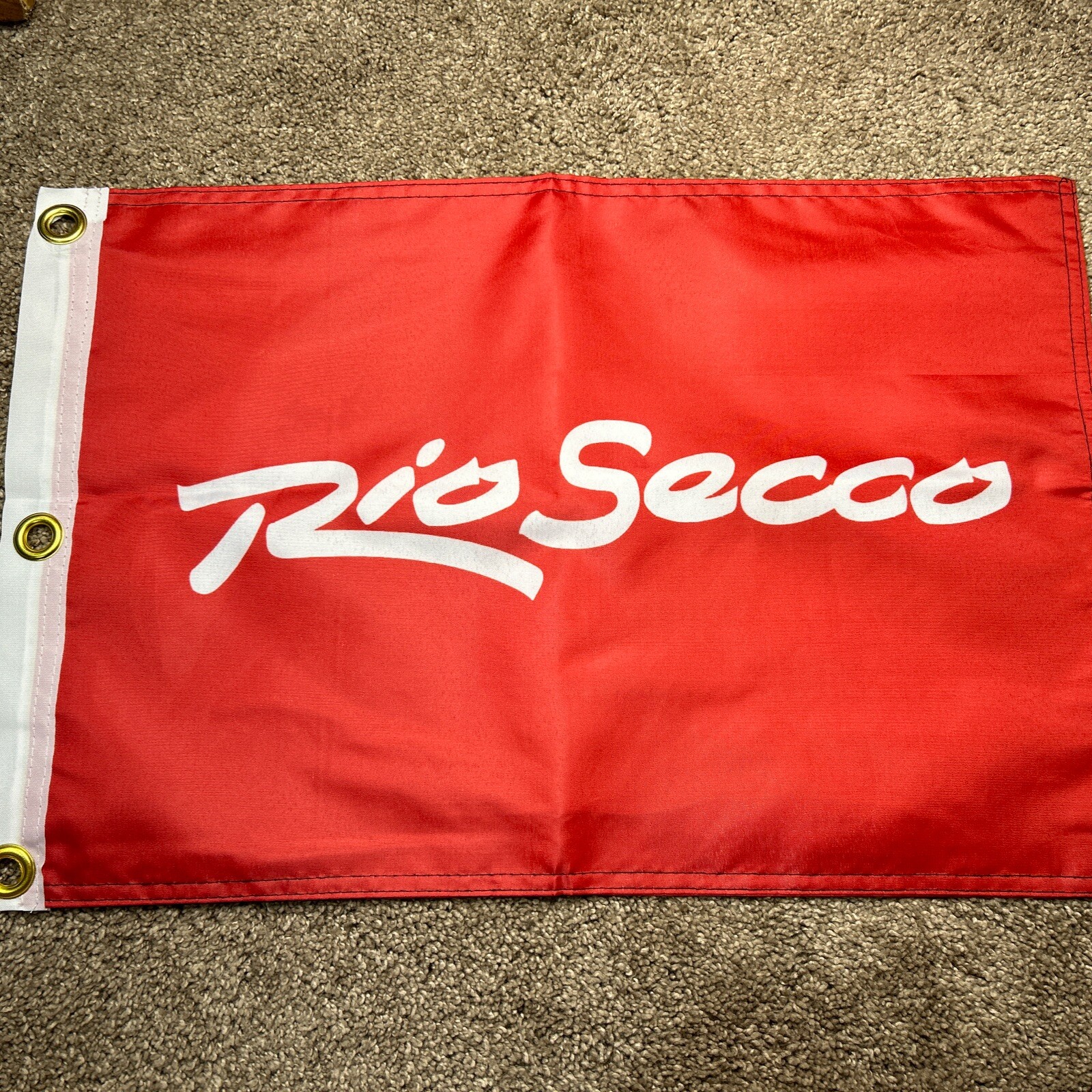 RIO SECCO GOLF CLUB PIN FLAG W GROMMETS PGA TOUR TIGER WOODS