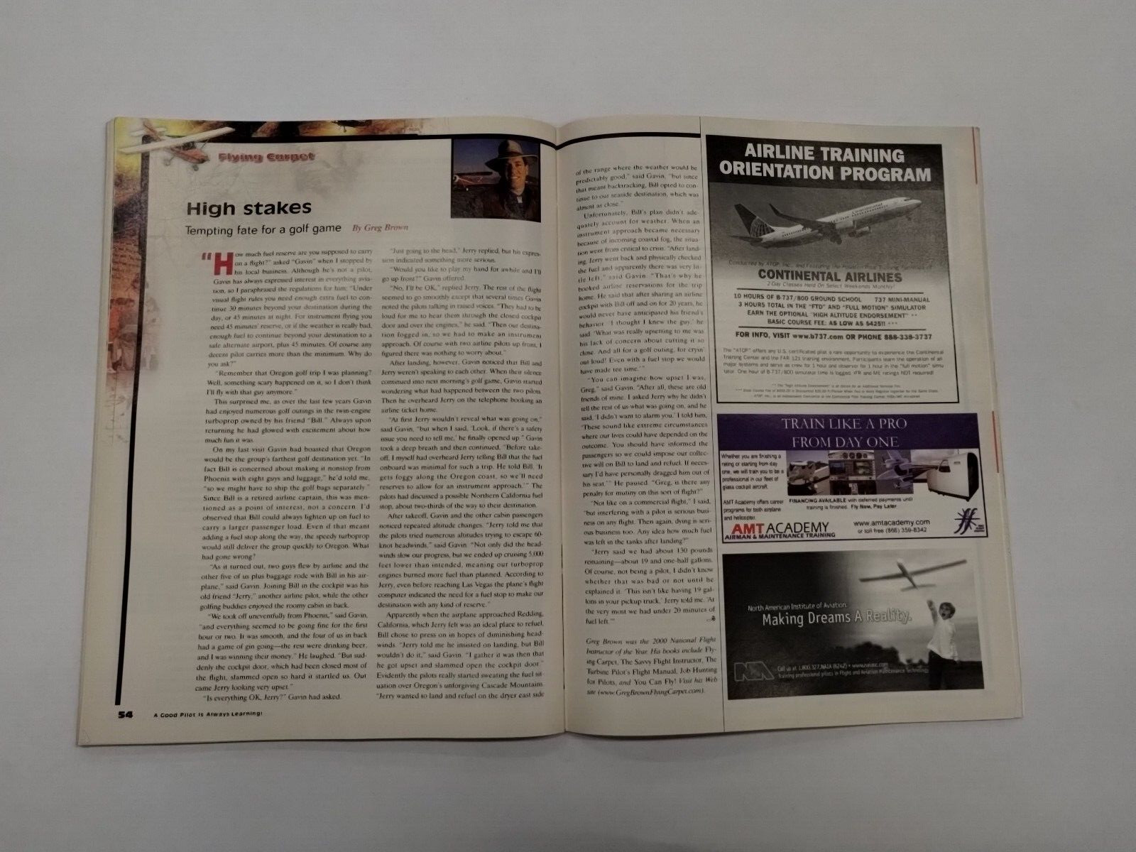 AOPA Flight Training Magazine April 2006-Original