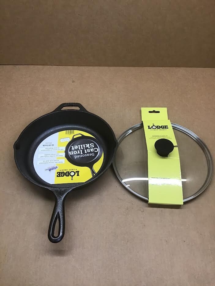Lodge Skillet with Glass Lid, 10.25-inch