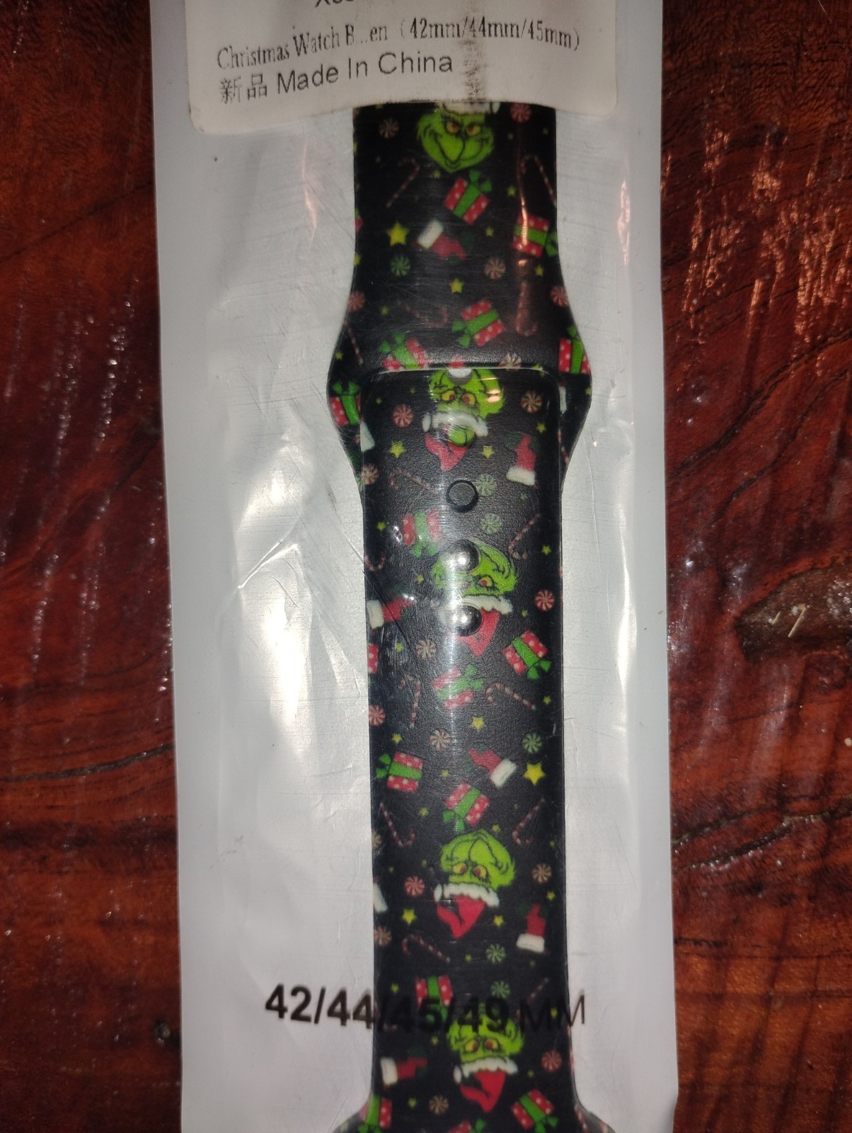 Best Grinch Christmas Watch Band 42/44/45/49mm Kids Men's Women's Awesome Gift