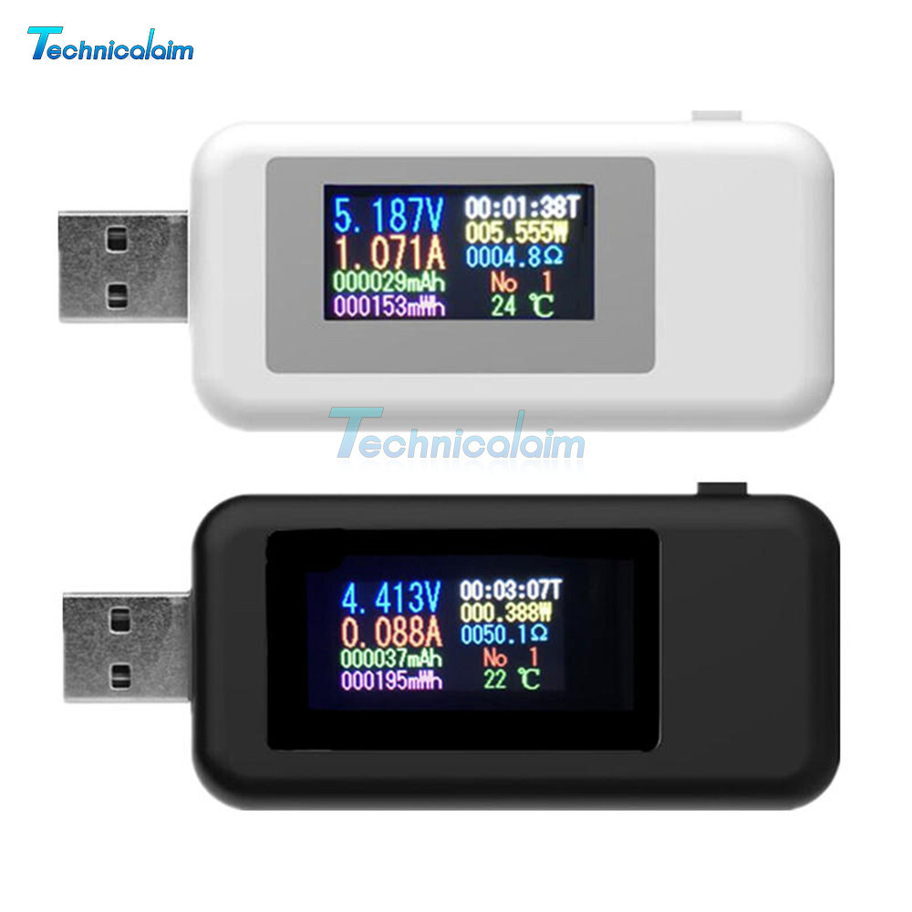 4-30V USB Digital Current Voltage Test Meter Power Capacity Current Detector