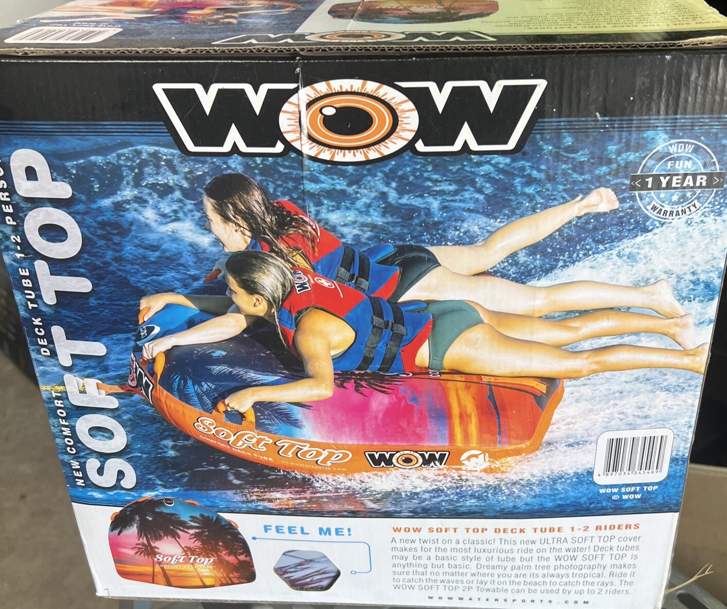 WOW SOFT TOP TOWABLE *NEW In Box”