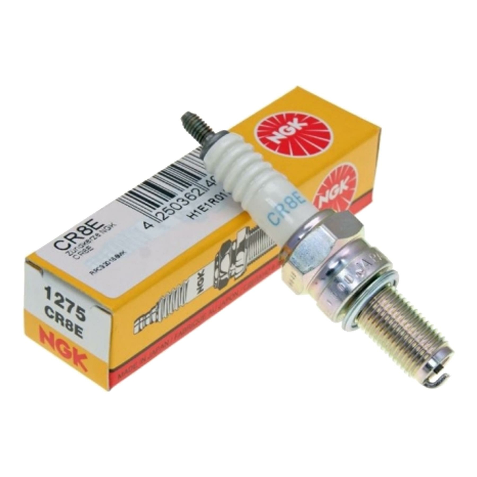 Genuine NGK CR8E 1275 Spark Plug Honda CBR 125 RT 80 km/h 2012