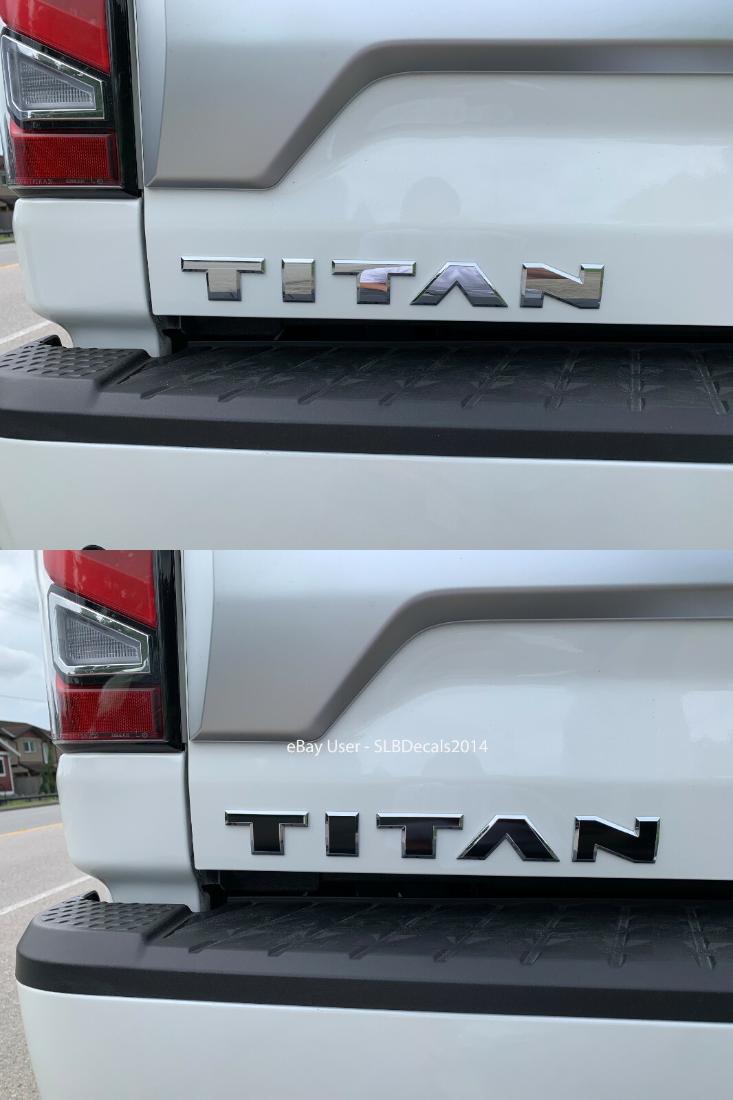FITS Nissan Titan Emblem Decals 2016 2017 18 2019 / 20 2021 2022 23 24 XD Pro4X