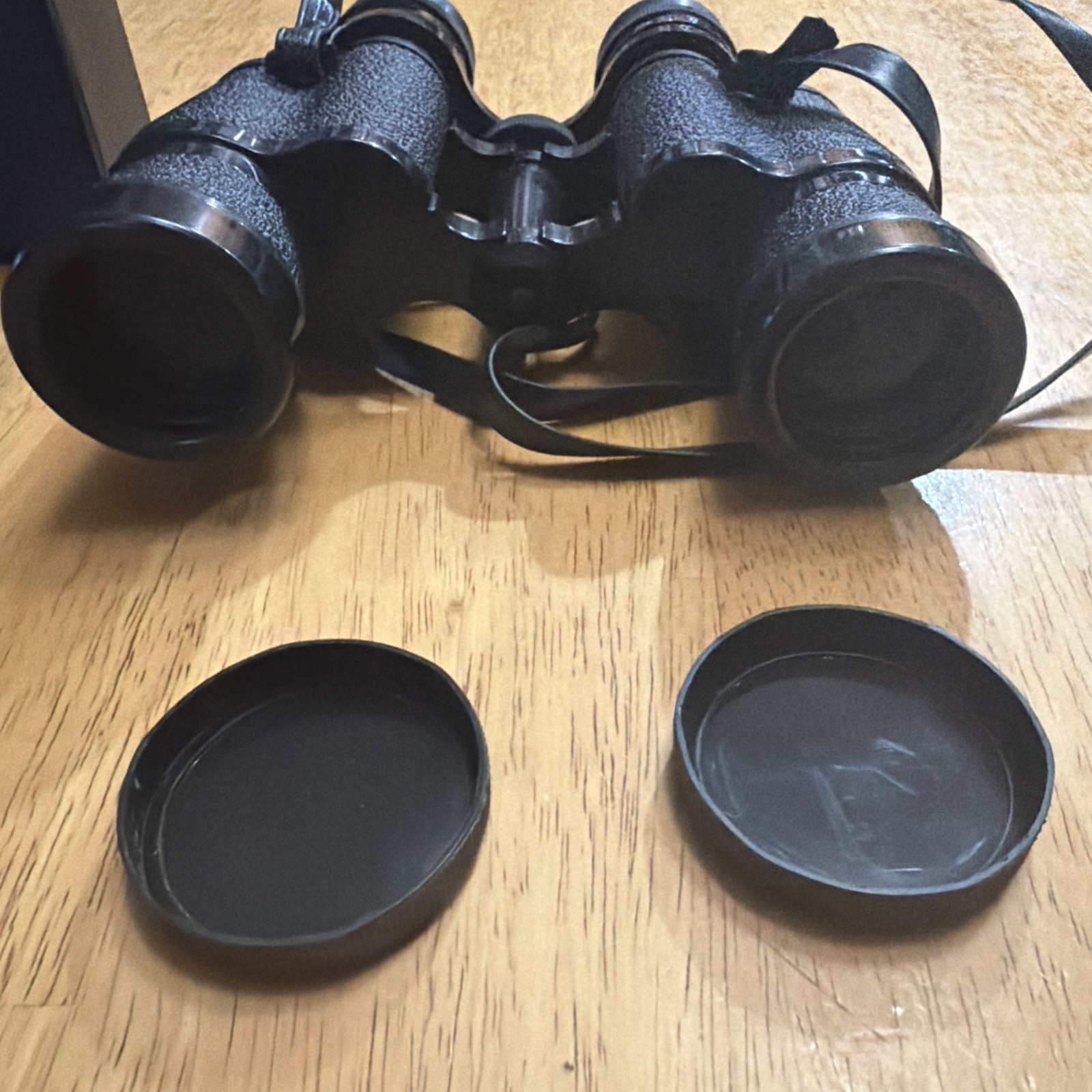 Gemini Binoculars Model 135 Fully Coated Optics 7x35 w/ Case Vintage