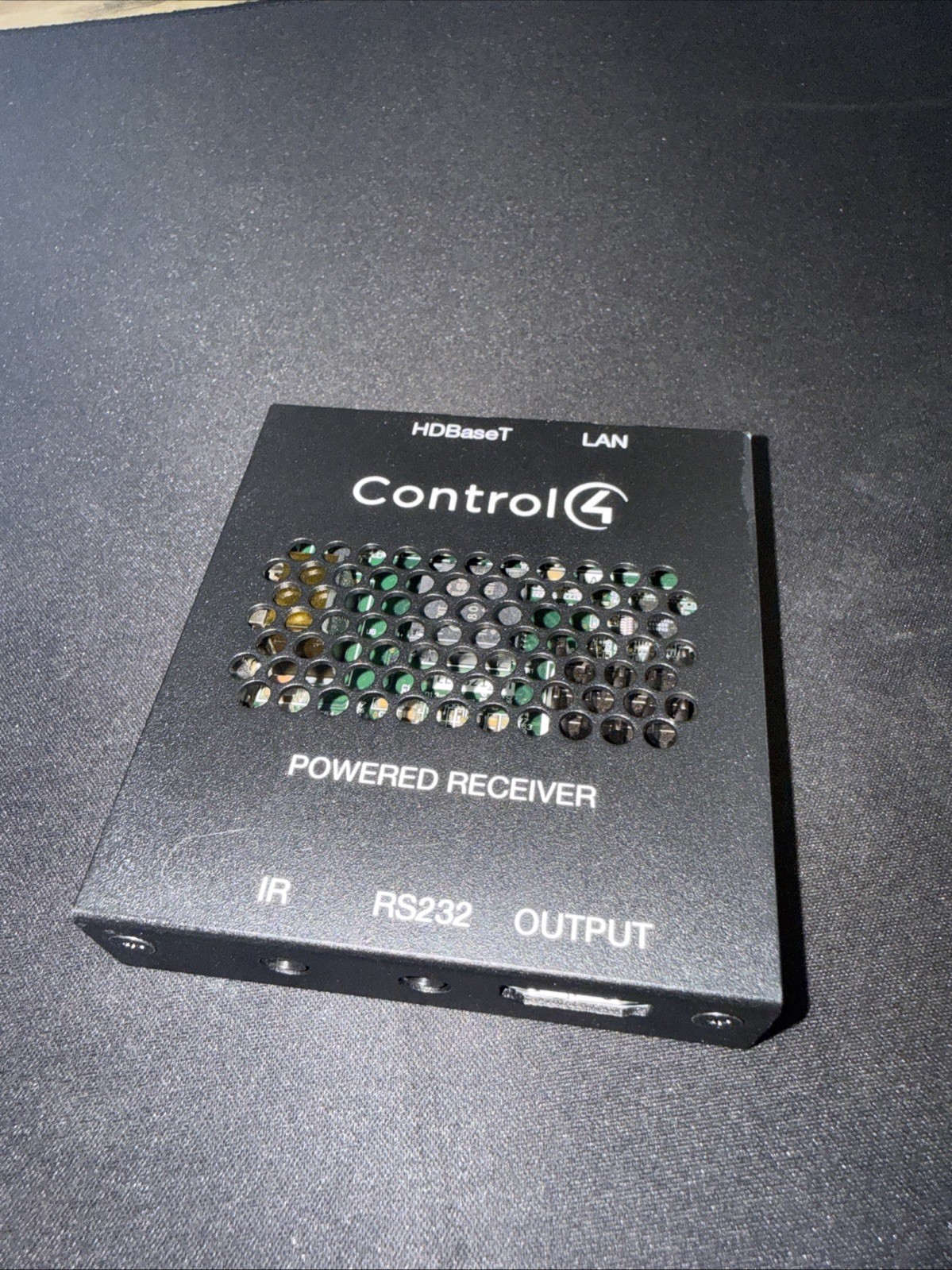 Control4 C4-LU1E 4K Ultra HD HDBaseT Black Powered HDMI Receiver TESTED