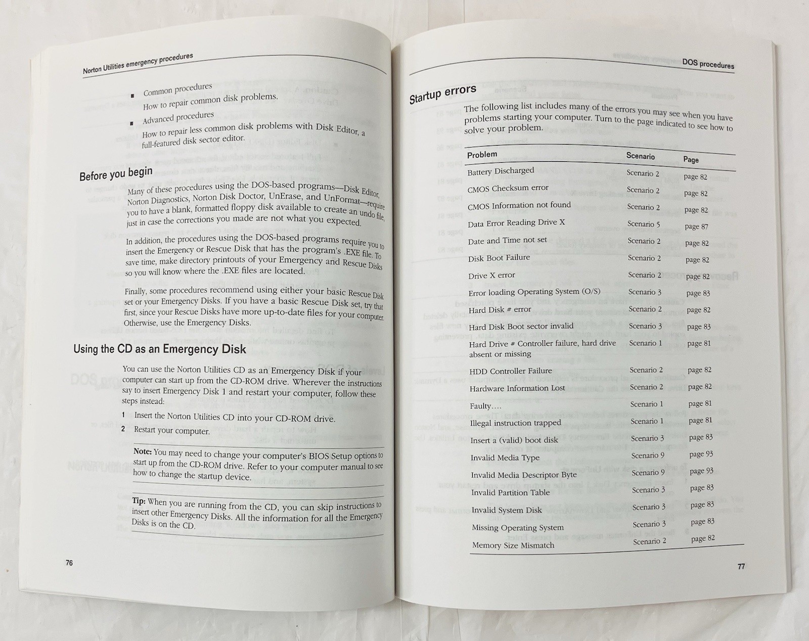 Norton Utilities 2000 v4.5 User’s Guide Symantec Windows 95/98 Reference Manual