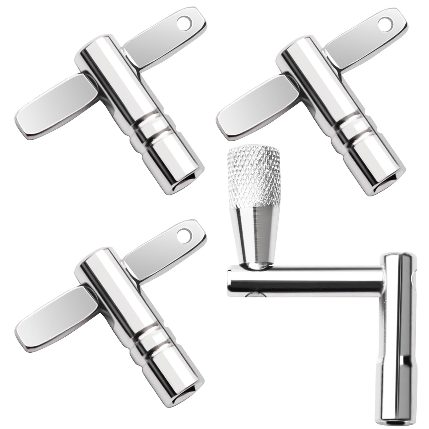 Universal Drum Keys Set of 4 for High Tension Drums Tuning Tool Drum Key Set