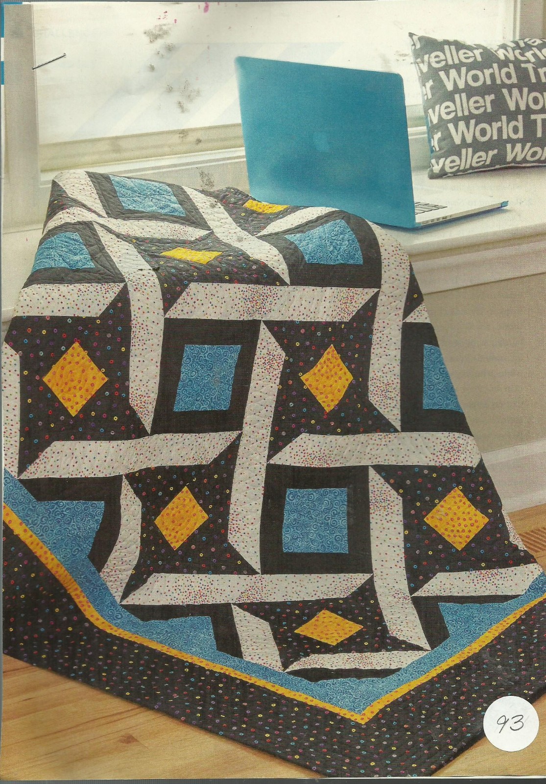 D0149  RIBBON STAR QUILT PATTERN/INSTRUCTIONS