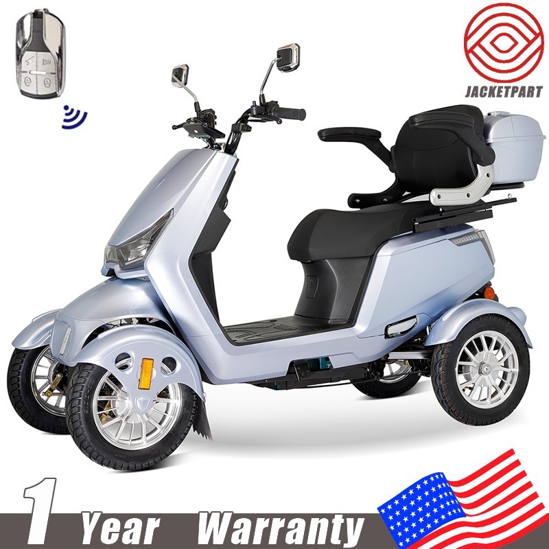Heavy Duty 4 Wheel Mobility Scooter 31 Mile 800W 440lb Capatity for Adult Senior
