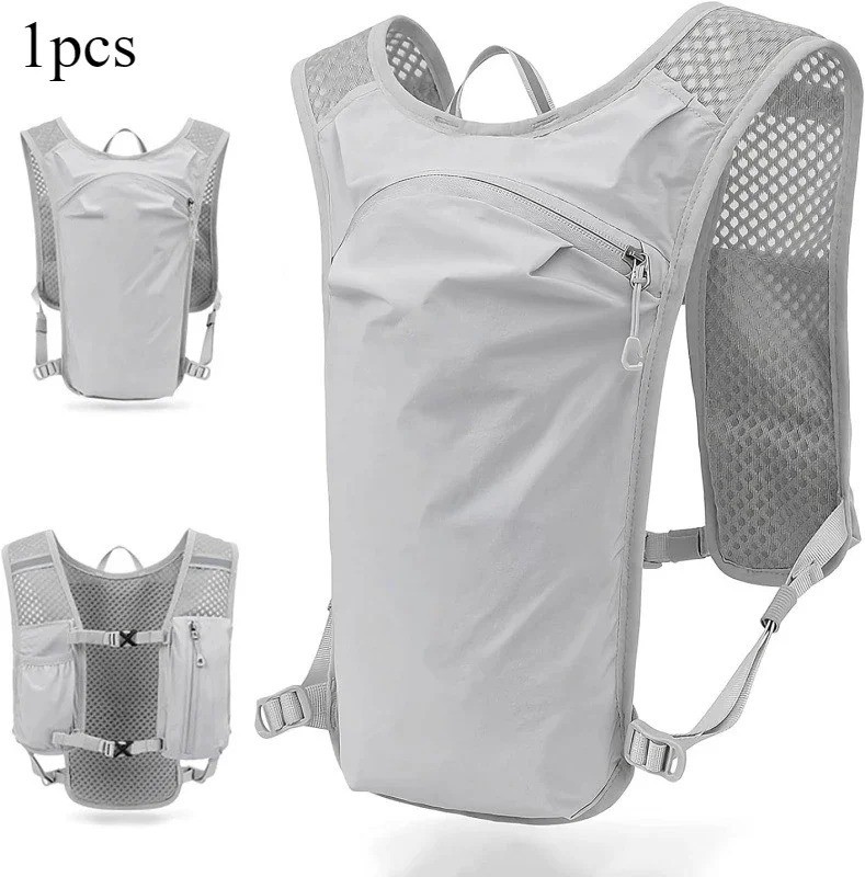 Hydration Backpack 5L Running Vest Lightweight Breathable Nylon Daypack with ...