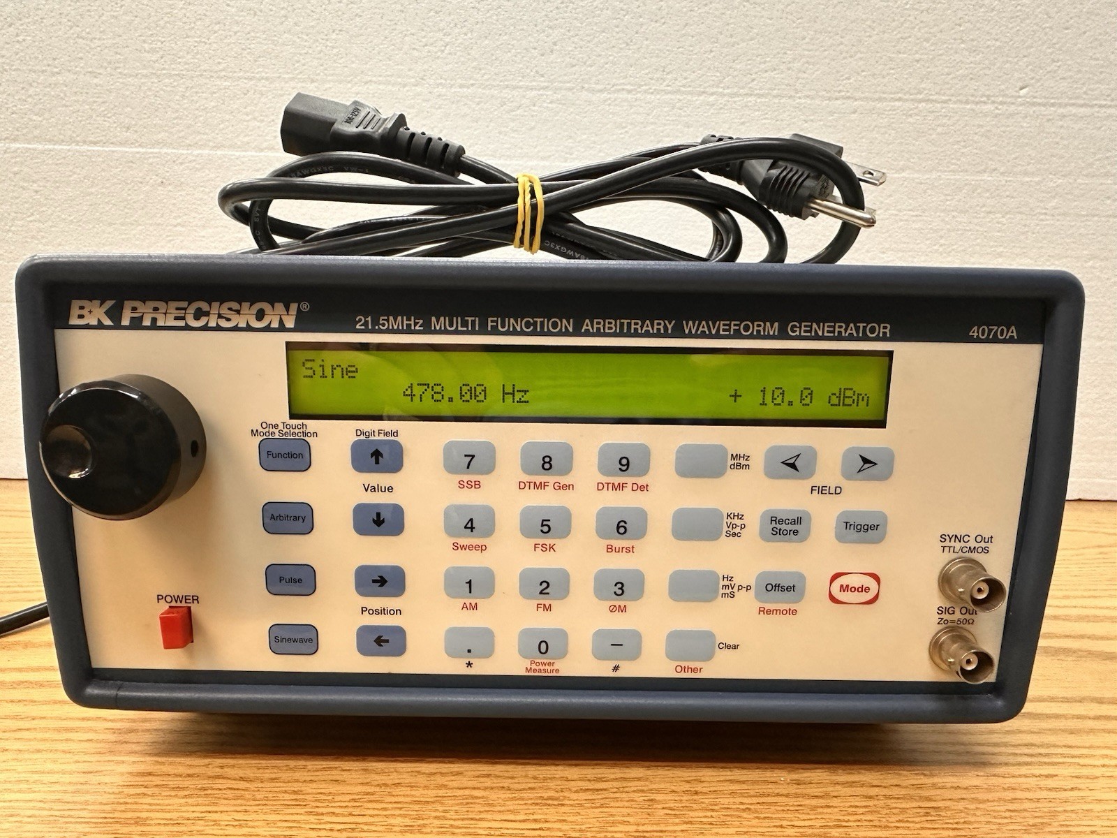 BR 4070A precision 21.5 MHz multi function arbitrary waveform generator