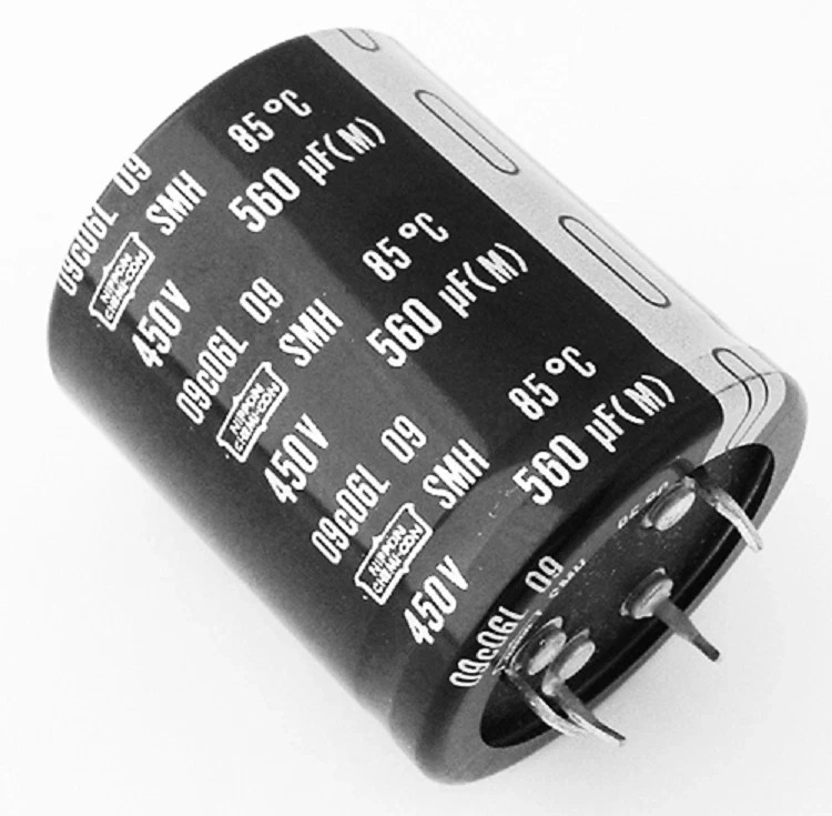 NIPPON AL CAPACITOR SNAP IN 560UF 560MF 450V CAP Snap-in ( Replacing 420V 400V )