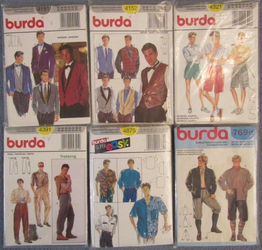 Buyer Choice: MEN & BOYS Vintage Patterns