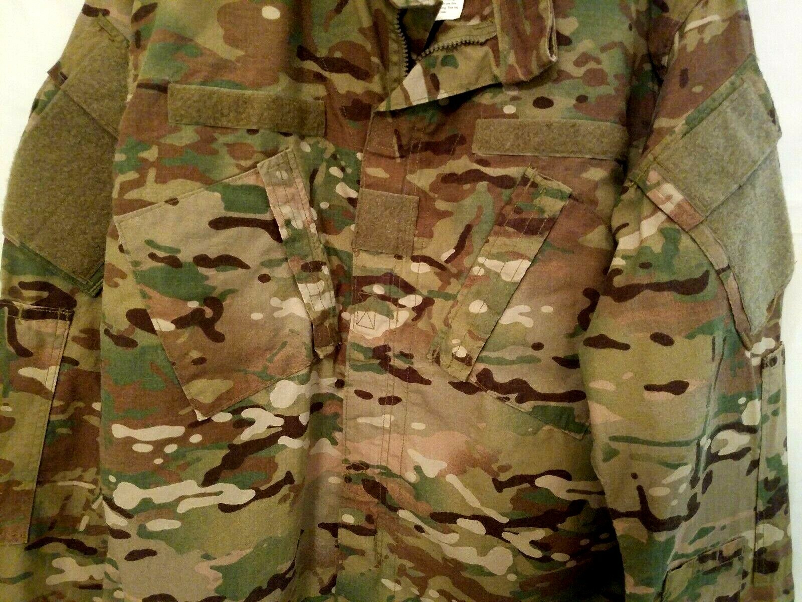 Nwts Army Military Size Large Insect Resistant Zip Front Jacket
