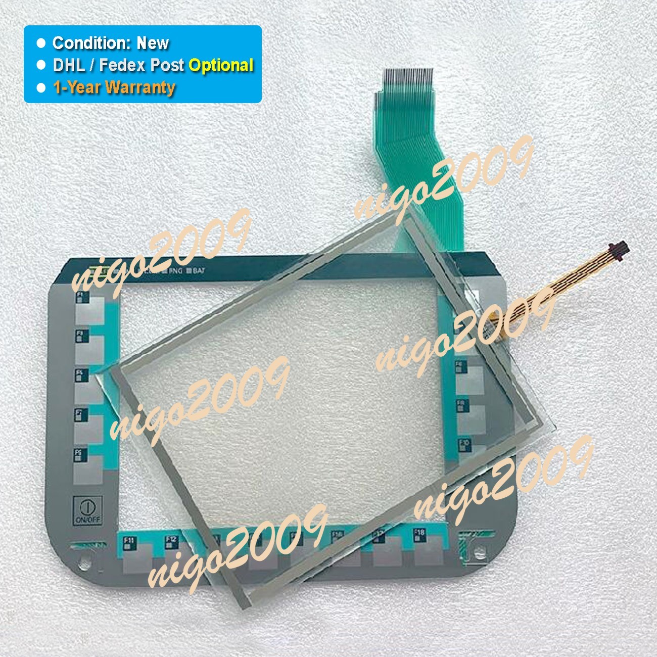 Fit for MOBILE PANEL 277F IWLAN V2 6AV6645-0EB01-0AX1 Touch Screen Membrane