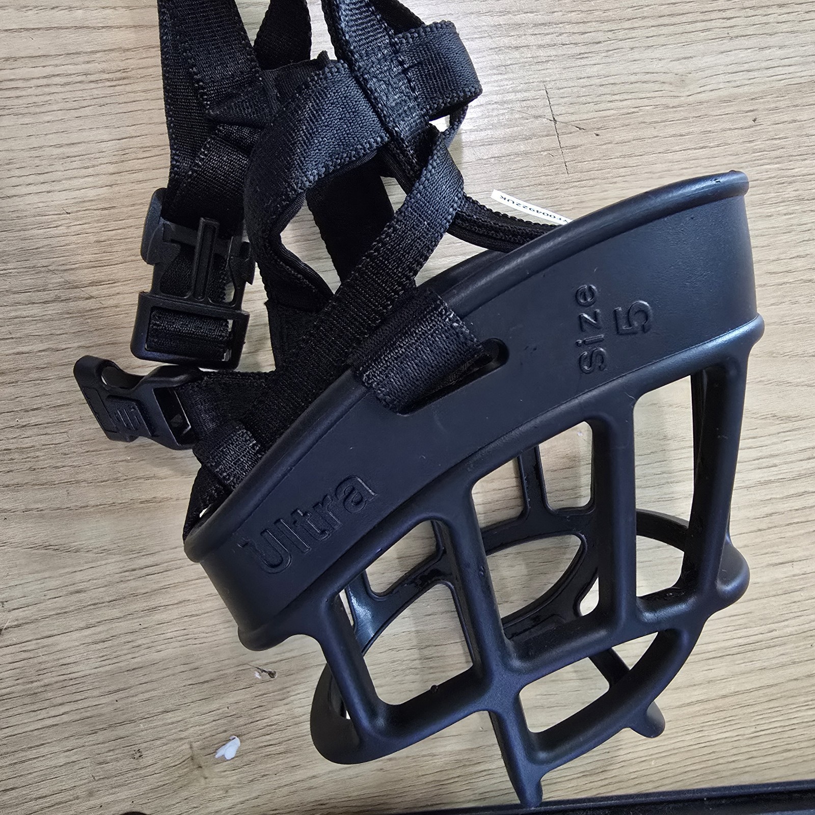 "New Baskerville Ultra Muzzle Size 5: Safe, Humane Design for Dogs"