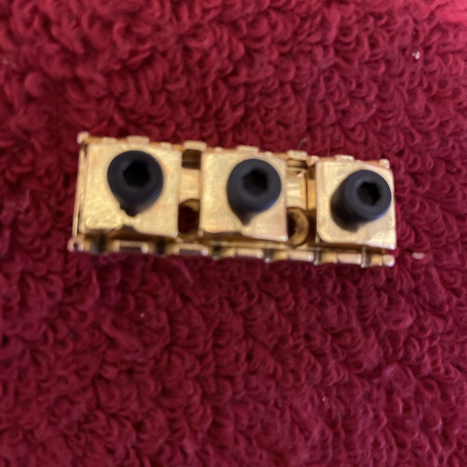 Floyd Rose Style Gold Locking Nut Top Mount
