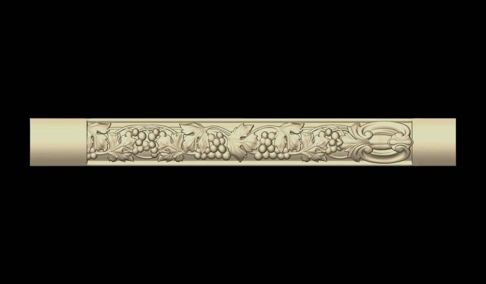 STL Relief Model for CNC Machine (CLMN 003)