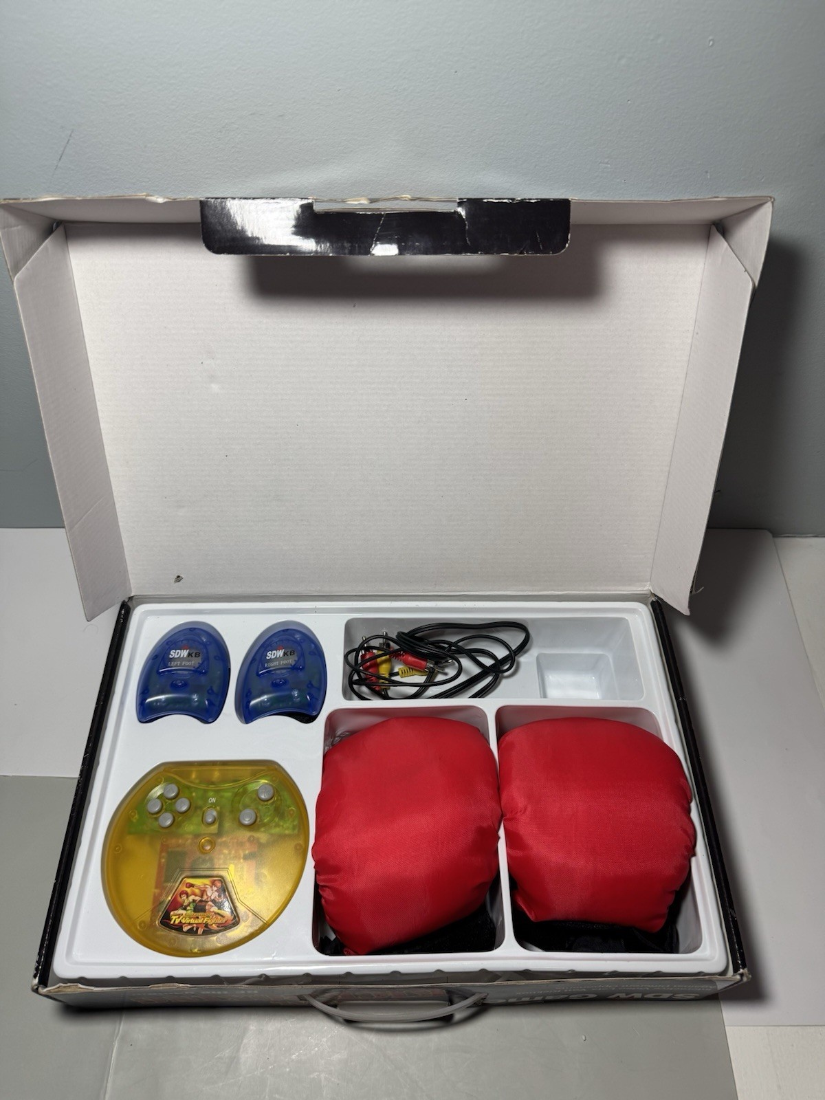 Vintage SDW Games Virtual Kickboxing Plug N Play - Complete Tested & Working