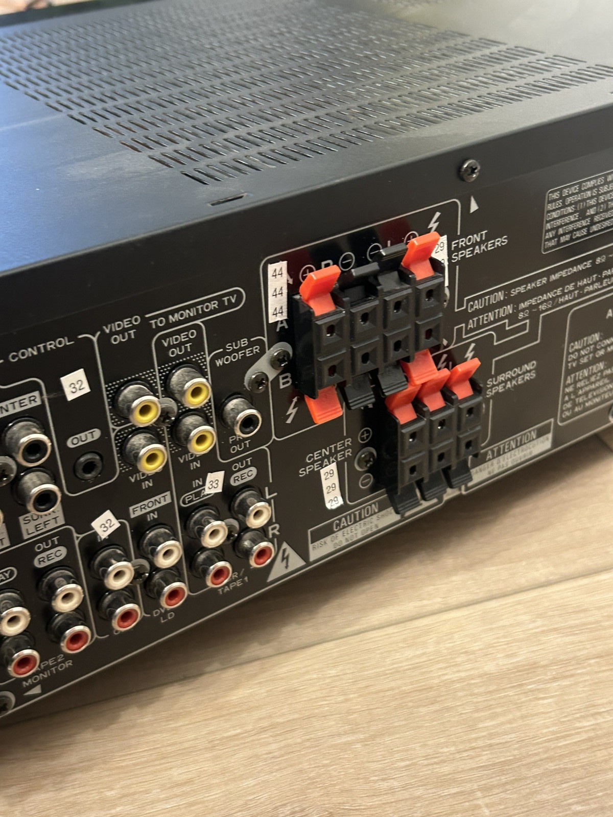 Pioneer VSX-D407 Audio/Video Multi-Channel Receiver Digital Processor - TESTED